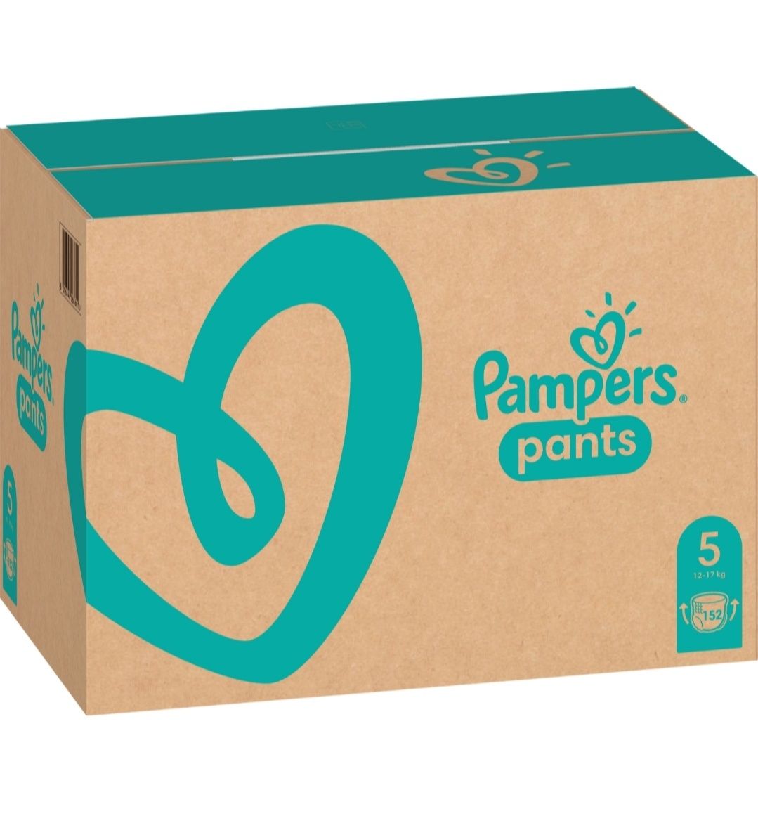 Трусики Pampers pants 5(152шт)Памперс 12-17кг,підгузки-трусики