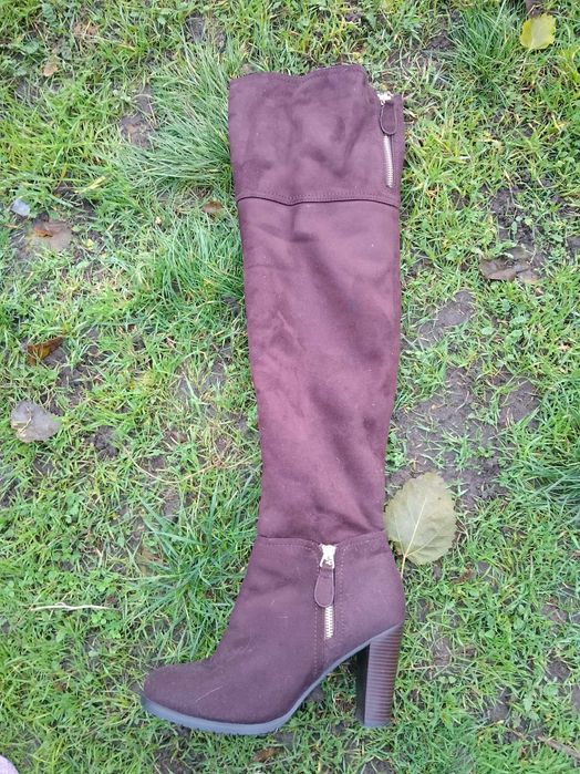 Продам ботфорти Шоколад