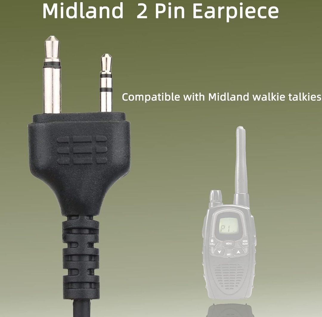 Retevis Słuchawka Walkie Talkie z mikrofonem