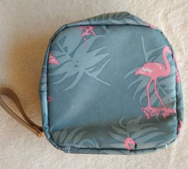 Bolsa com Flamingos - Para Batons, ou outros objectos - NOVA