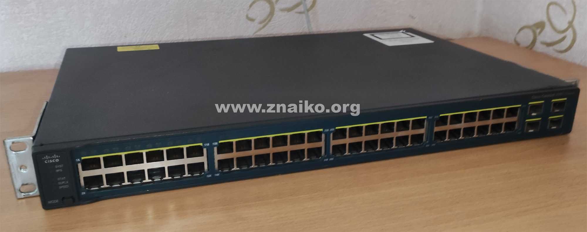 Комутатор Cisco Catalyst WS-C3560V2-48TS-S
