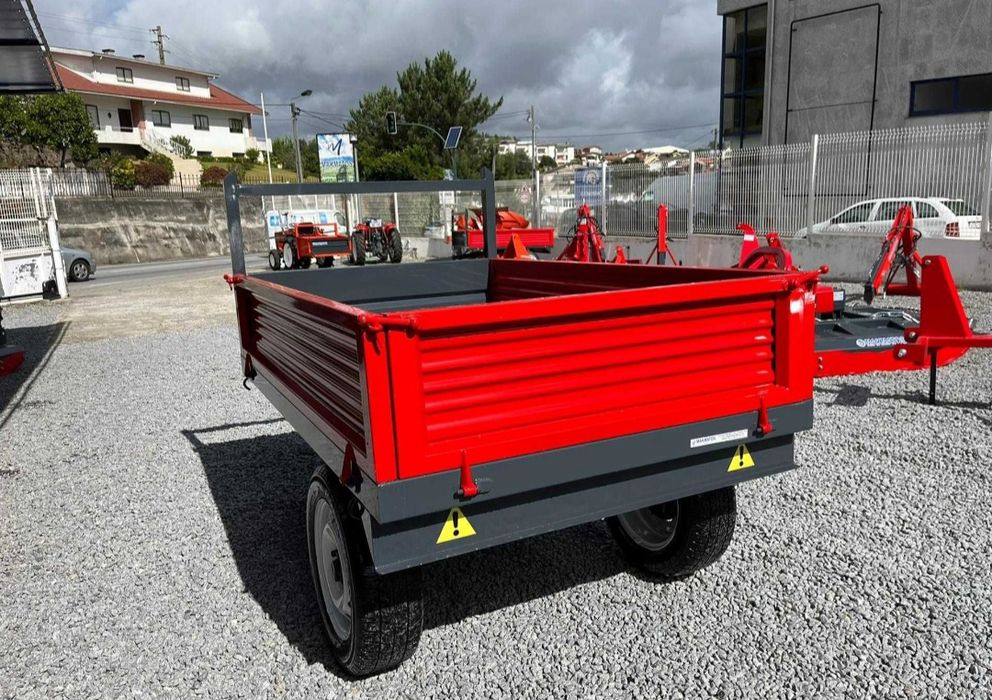 Atrelado para mini trator novo