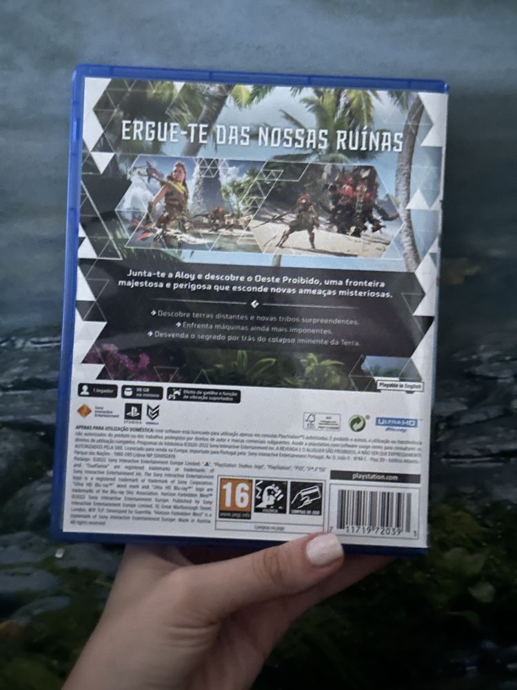 Horizon Forbidden West PS5 jogo novo
