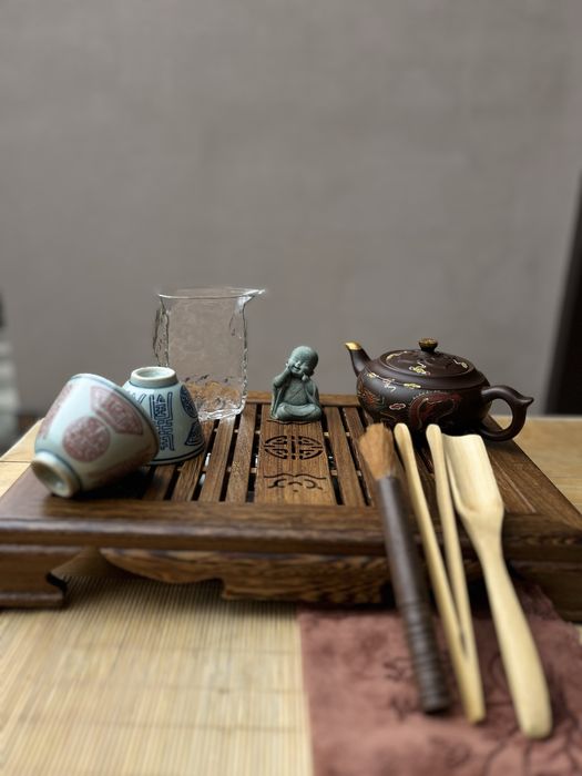 Китайський чайний набір, Ісинський чайник, Пуер, Чабань