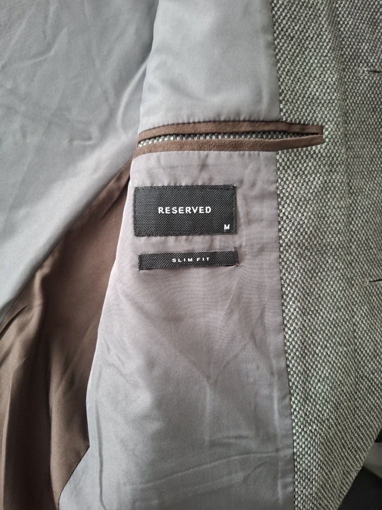 Marynarka męska firmy reserved casual rozmiar M slim fit