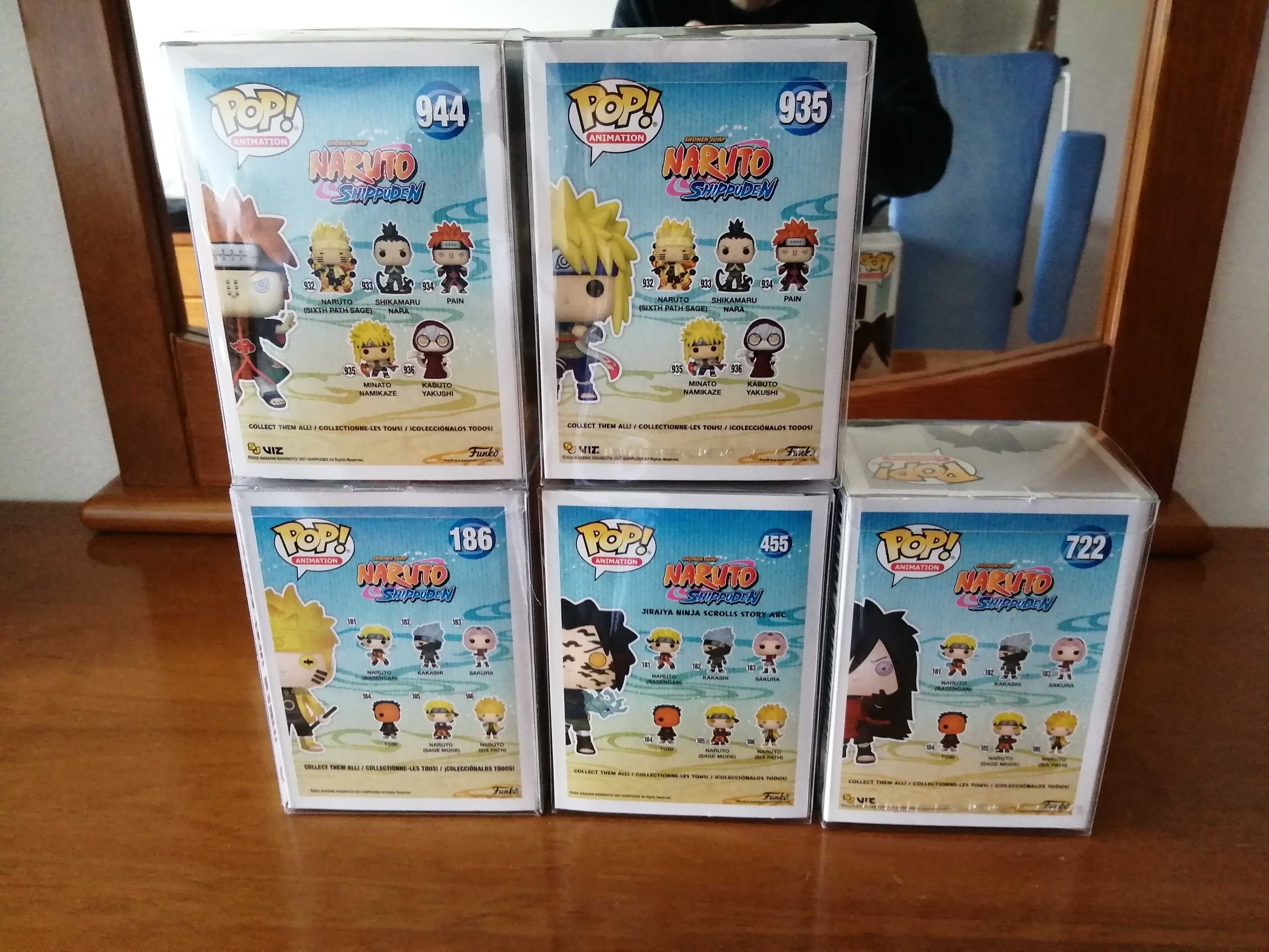 Vendo funko Pops de Naruto - 10/10 exclusivos