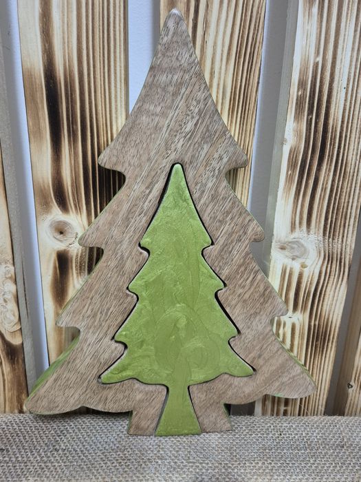 Choinka świąteczna z drzewa 2 w 1