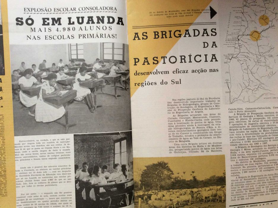 Revista de Angola , quinzenário ilustrado.15 de Setembro de 1968