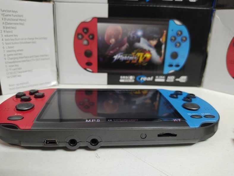 Приставка портативная игровая консоль PSP X7 Camera 10000игр 8gb-5.1