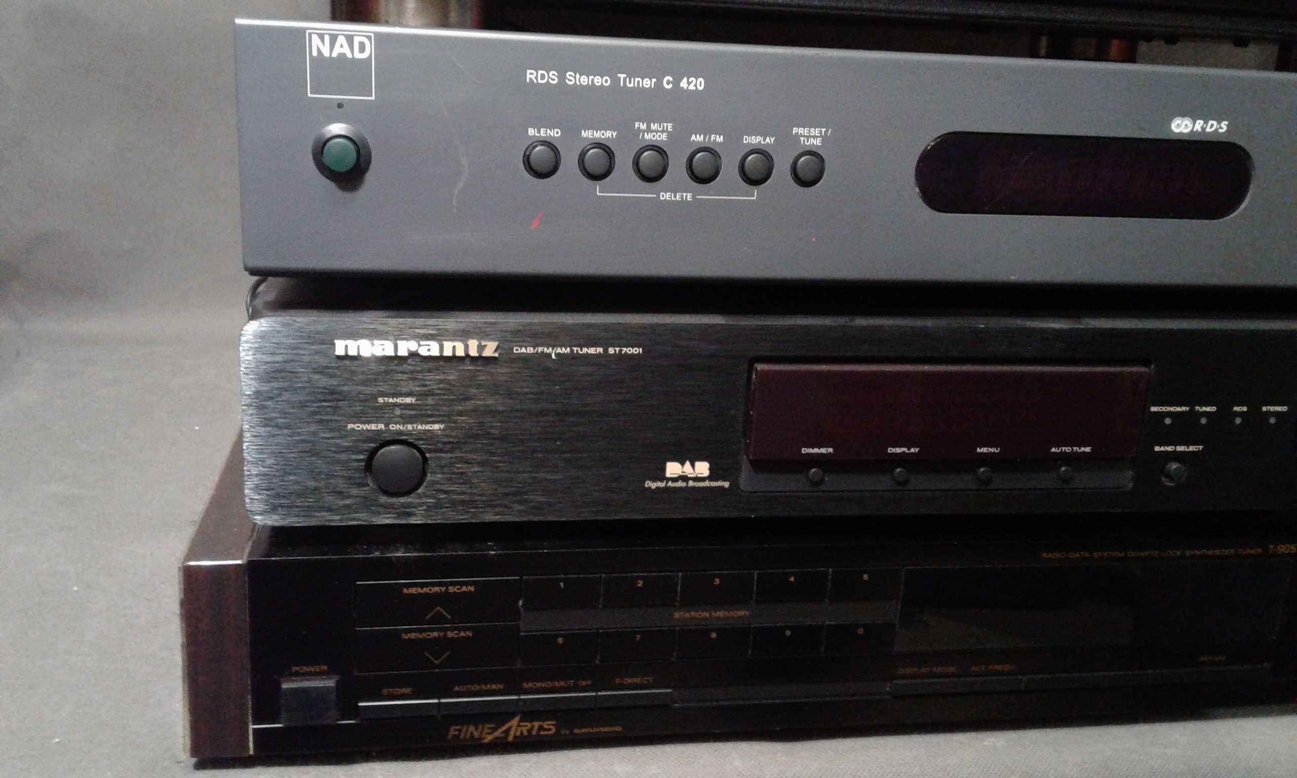 BRAUN ,Kenwood ,Nad, Pioneer, Marantz, tuner radiowy stereo