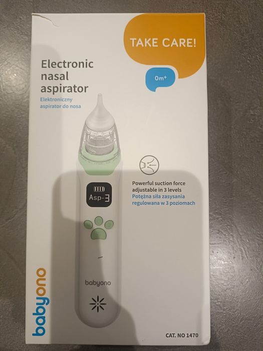 Elektroniczny aspirator do nosa jak nowy