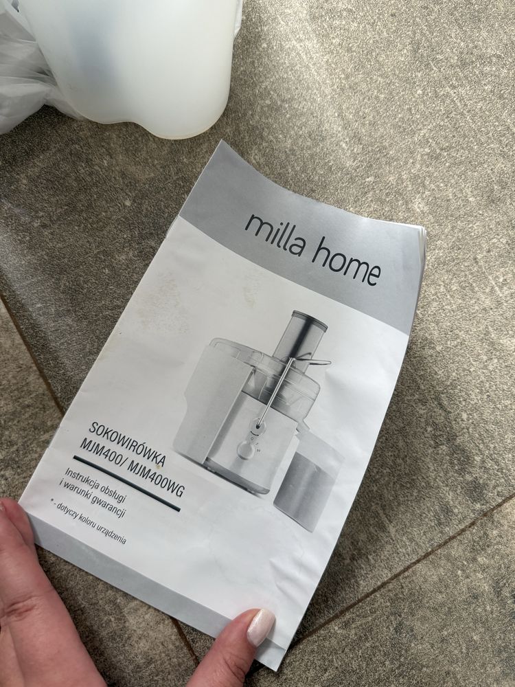 Sokowirówka MILLA HOME MJM400 Biały