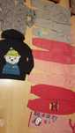 spodnie dres i bluzy dla niuni 122  nowe i używane