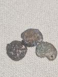 Lote de moedas de Dinheiros
