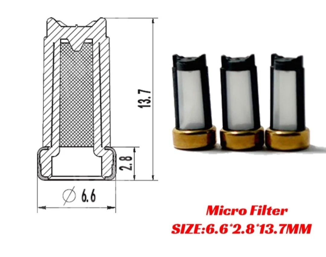 Сеточка фильтр для топливных форсунок.
