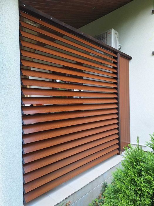 Deska Lamel do żaluzja tarasowe opensystem różne kolory stalowa 0,5 mm