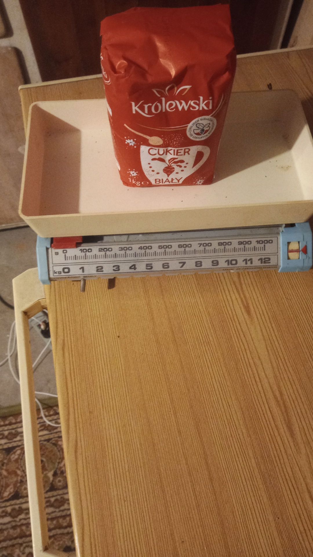 Waga kuchenna PRL made in czechoslovakia