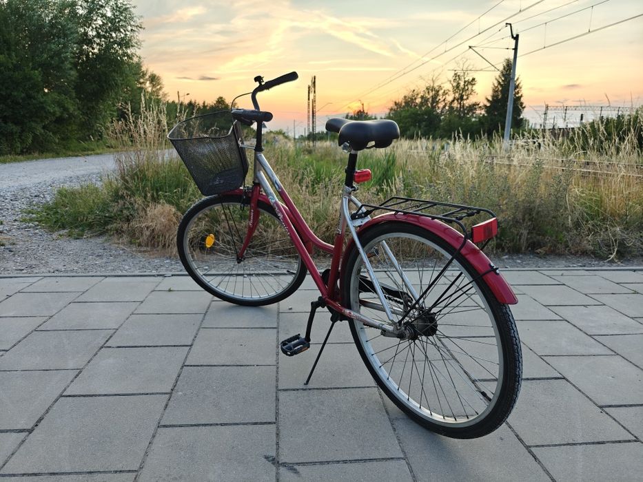 Rower Romet - damka, miejski koła 26 cali