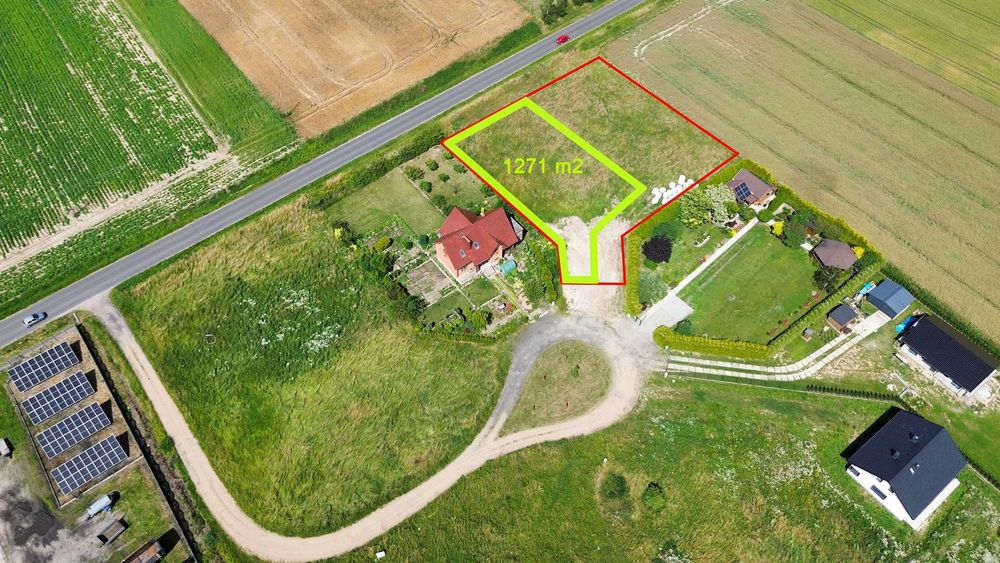 Działka budowlana w Dębe (Lubasz, Czarnków)