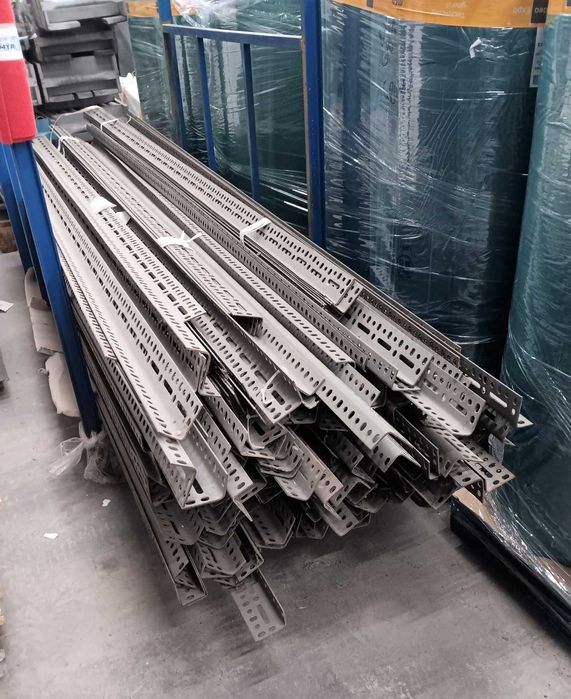 Regały metalowe 5 półek 249X120X60 SOLIDNE