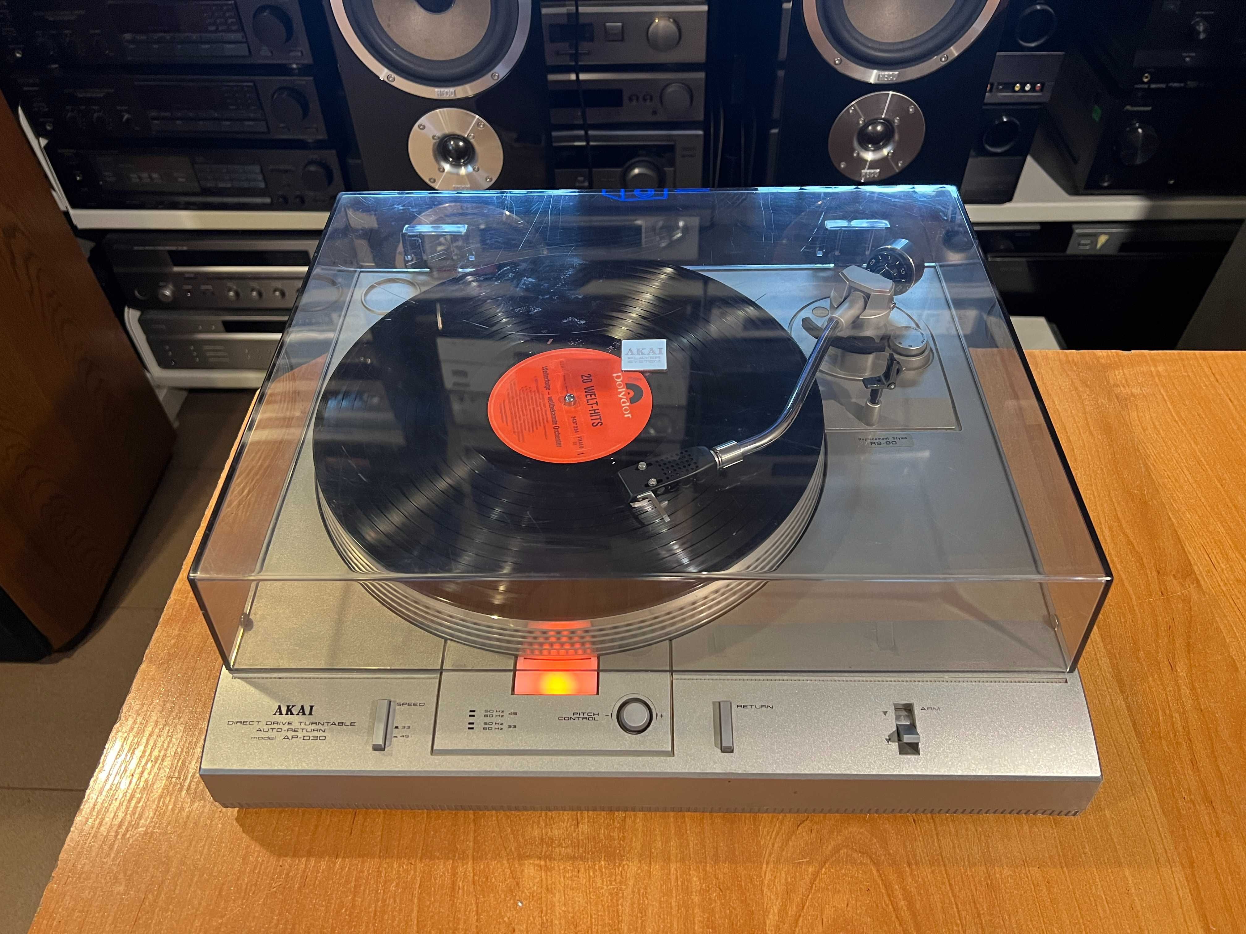 Gramofon AP-D30 Direct Drive, półautomat, Audio Room