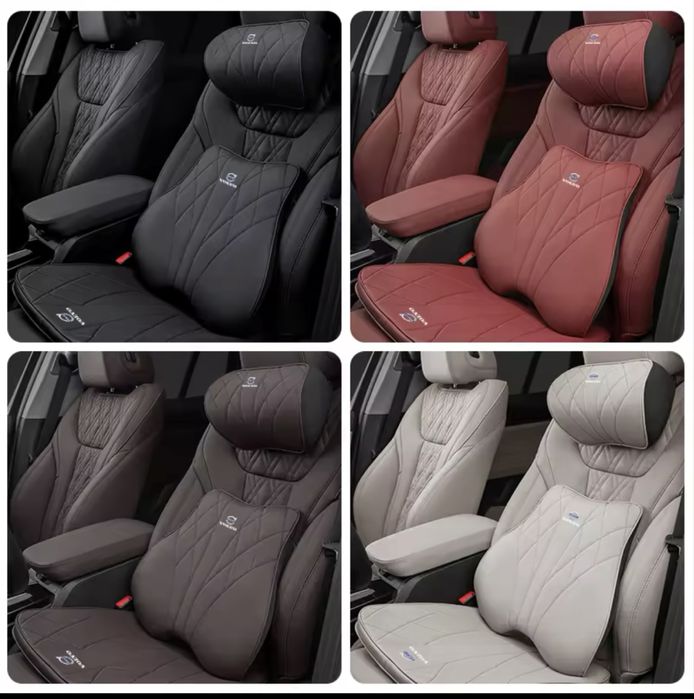 Шкіряні подушки volvo