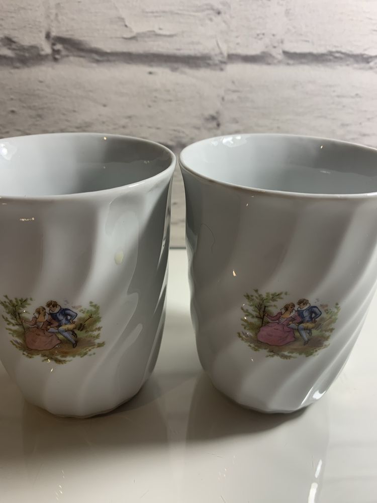 2 porcelanowe kubki Chodzież