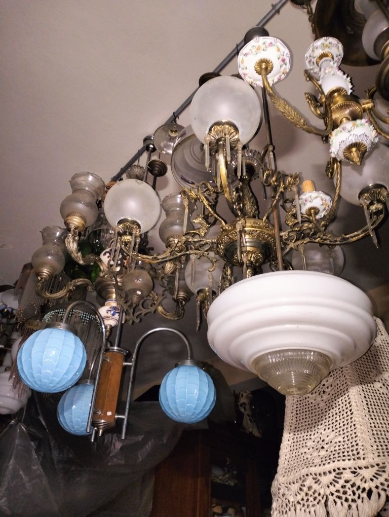 Candeeiros antigos e vintage (a partir de 20€)