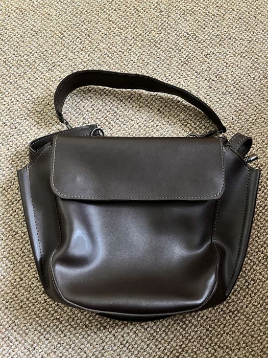 Сумка коричнева 2 ременя