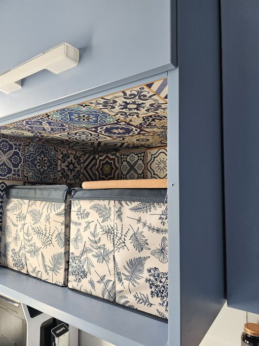 Meble kuchenne laminowane z mechanizmami BLUM