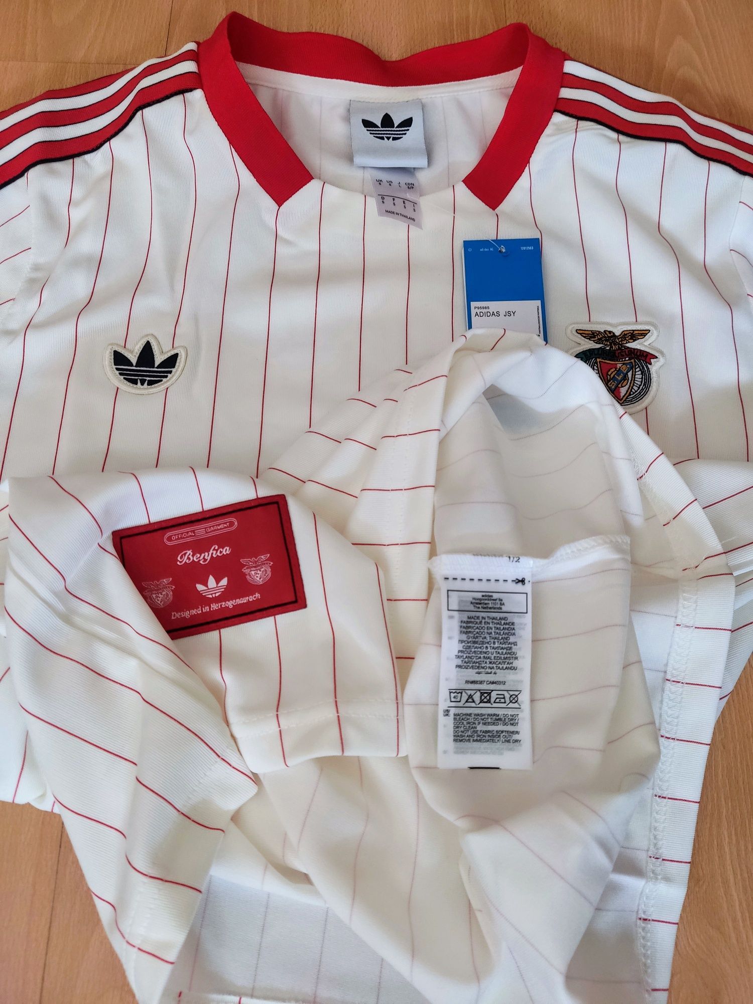 Camisola futebol Benfica retro S