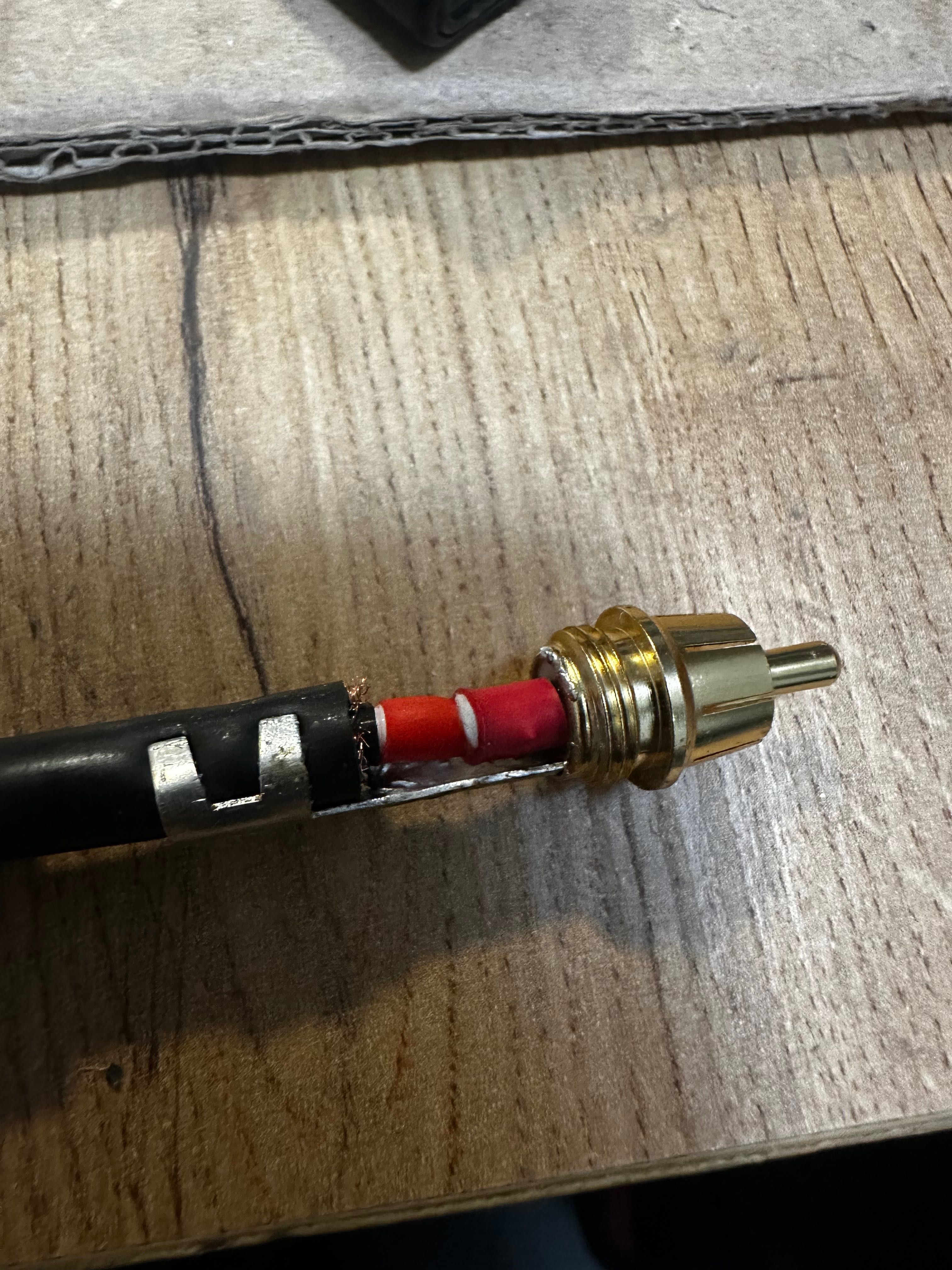Kabel RCA Klotz 6 metr x2