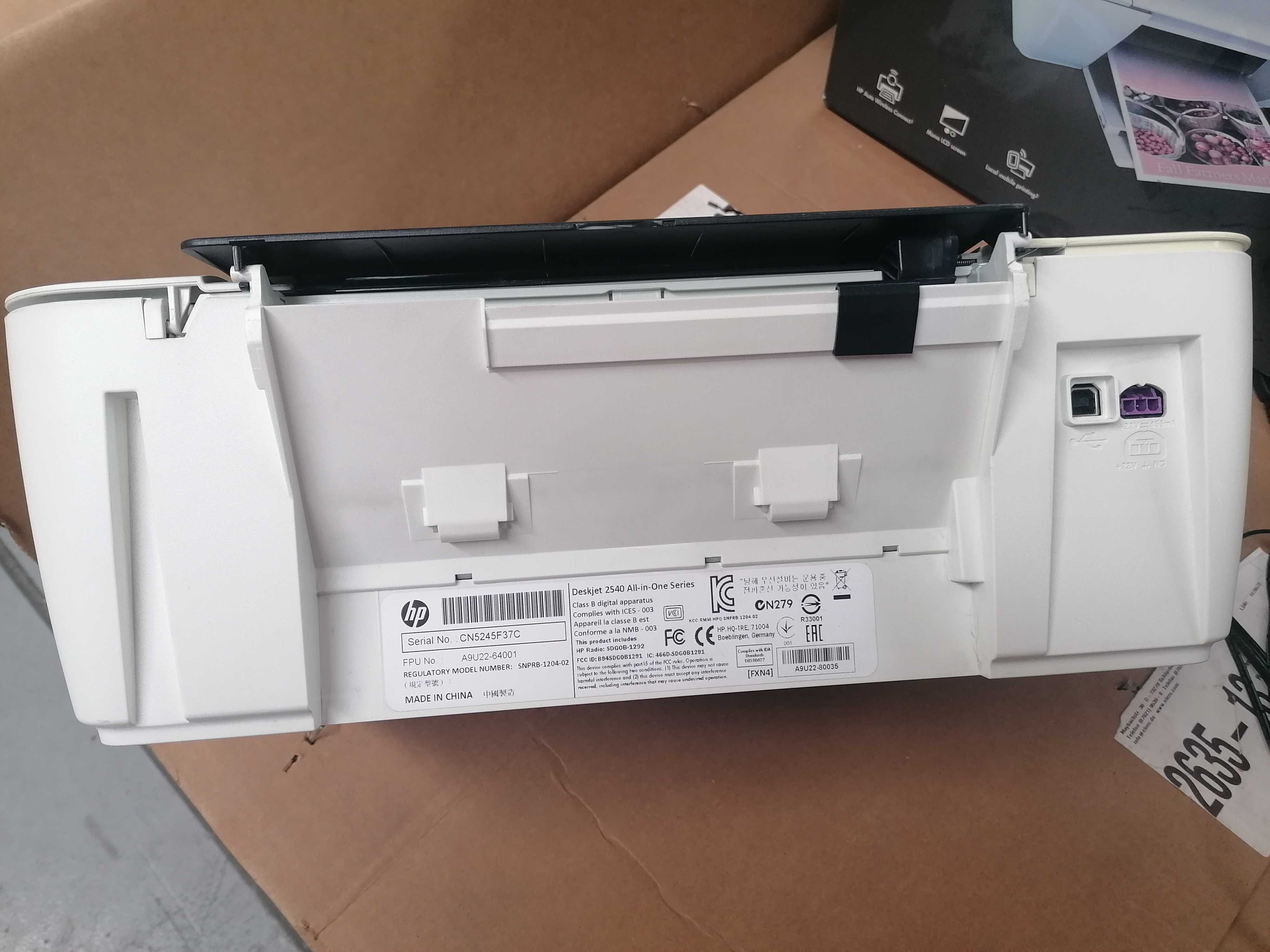 Impressora multifuncional HP Deskjet 2544