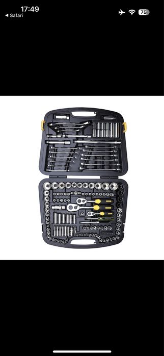 Набор головок дюймовых и метрических. STANLEY 94-181