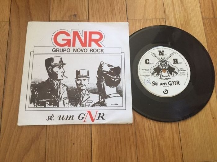 GNR ( Grupo Novo Rock) Vinil 7, impecável