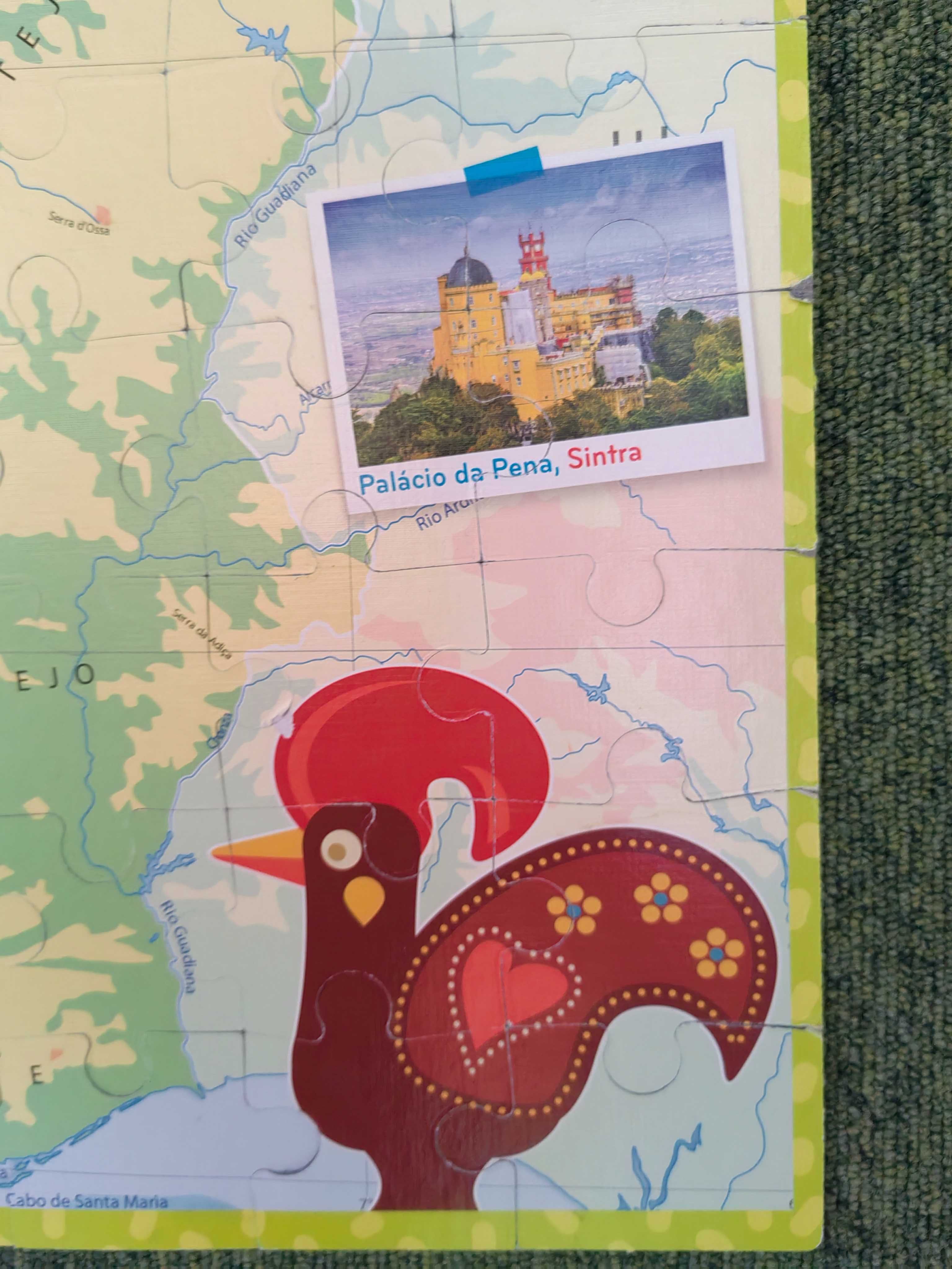 Puzzle À Descoberta de Portugal Clementoni