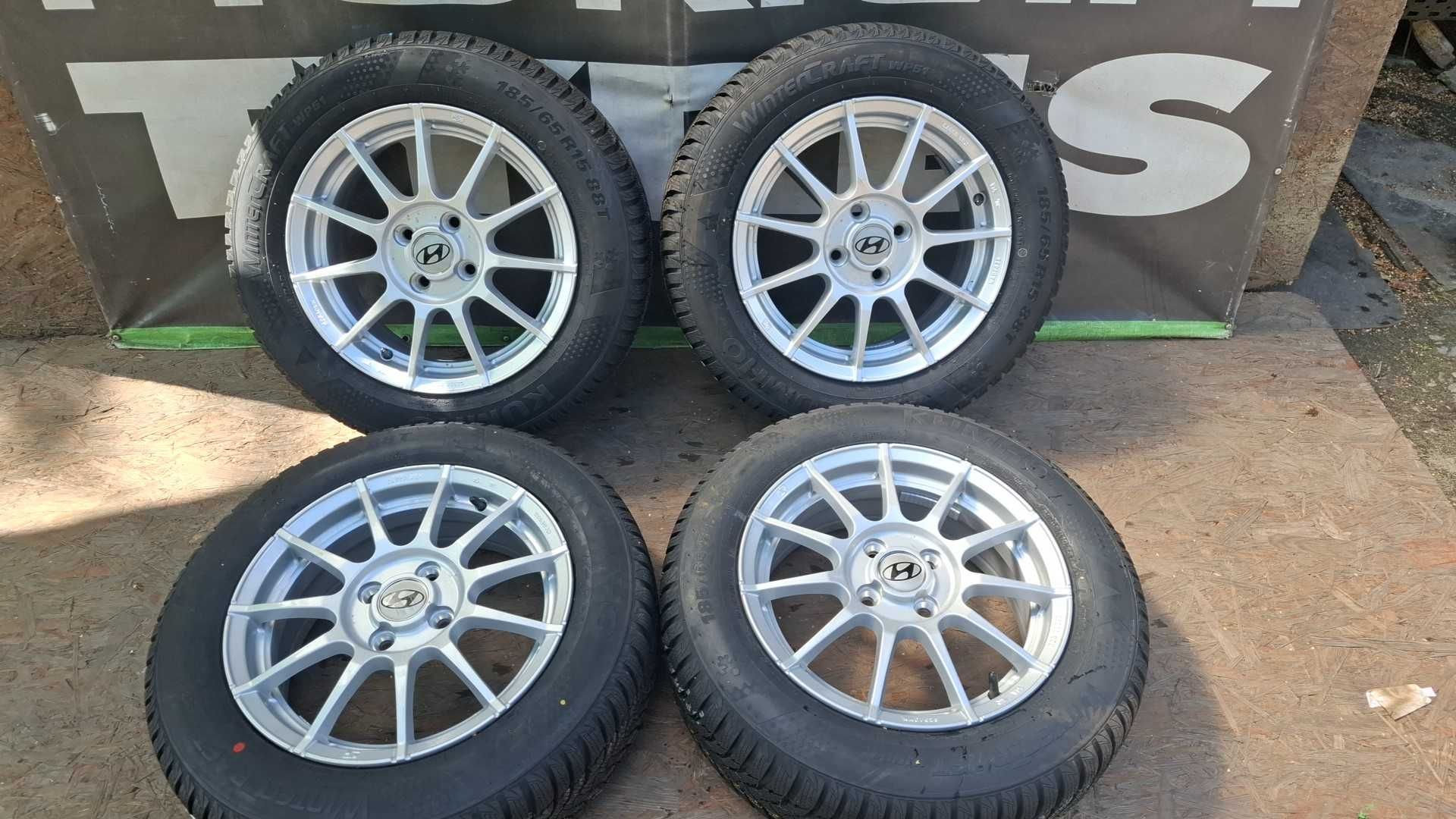 Felgi aluminiowe ! 15 cali ! 4X100 ! Kia Hyundai MONTAŻ NOWE !