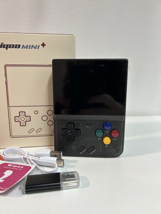 Consola Miyoo Mini Plus Crystal Black