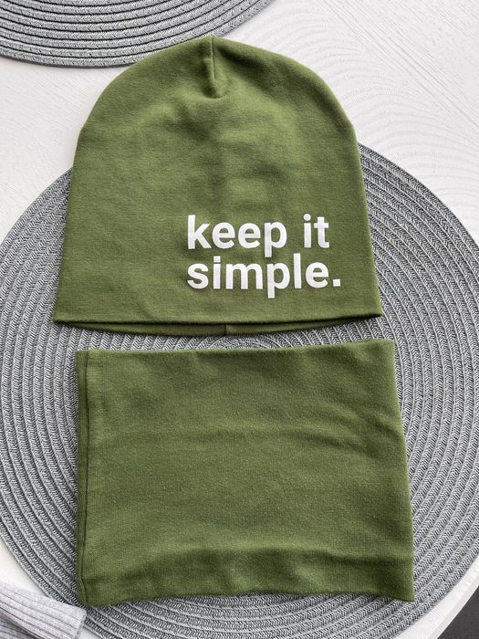 Шапка дитяча снуд весна