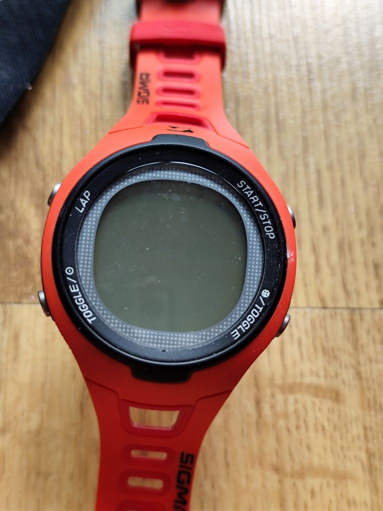Zegarek sportowy z pulsometrem Sigma PC 15.11 używany sprawny