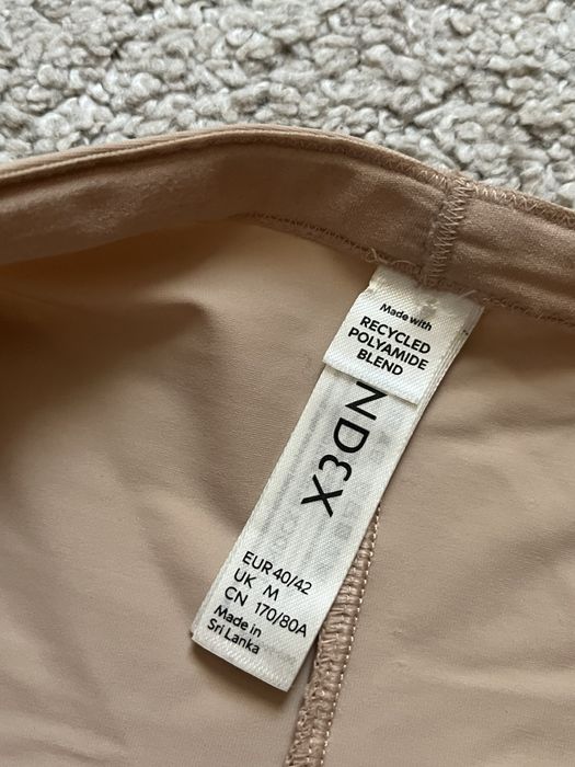 Lindex beżowe majtki wyszczuplające bielizna wyszczuplająca 40/42
