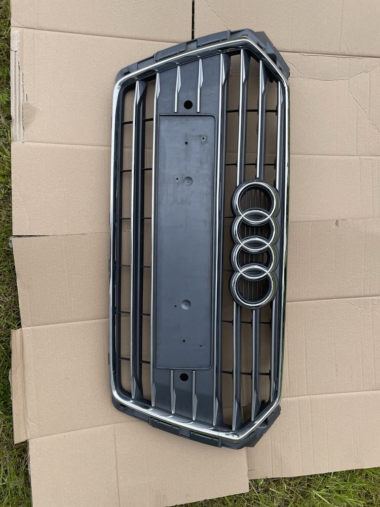 Grill/Atrapa chlodnicy Audi A4 B9 17’avant. Uszkodzona