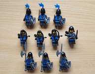 LEGO minifigurka 10x rycerze Black Falcon castle, 10305, 31120, 21325