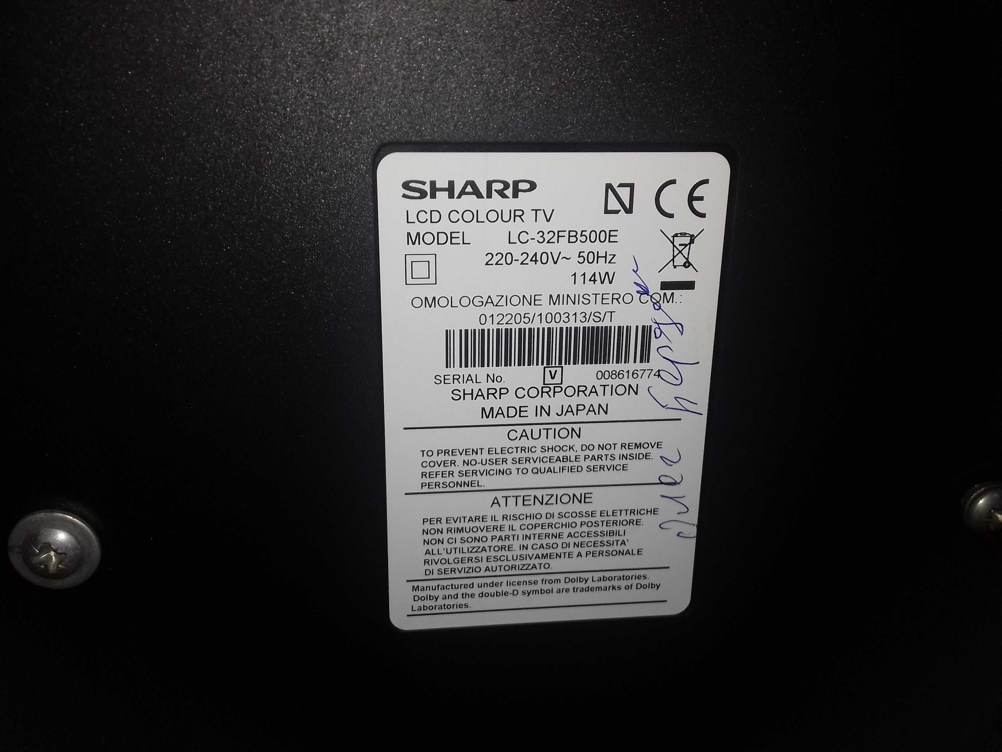 Sharp LC-32FB500E