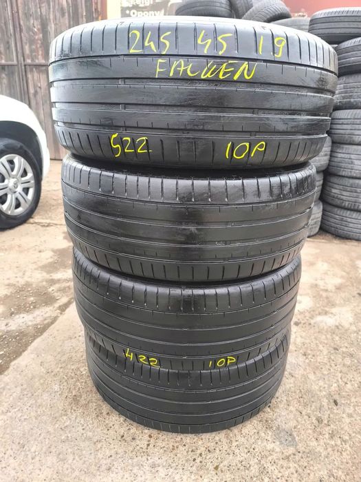 245/45R19 102Y XL Opony Letnie Lato FALKEN AZENIS FK520 5mm Legnica ALU-RAD 245/45 22r.