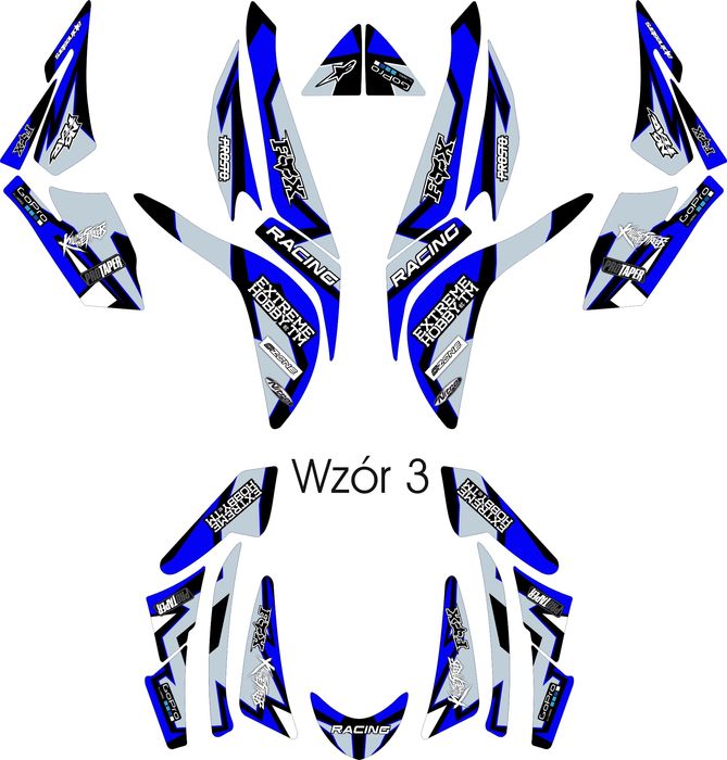 Naklejki Jinling 250 okleina