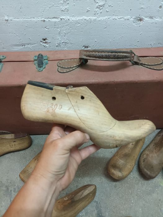 Mala de amostras de sapatos