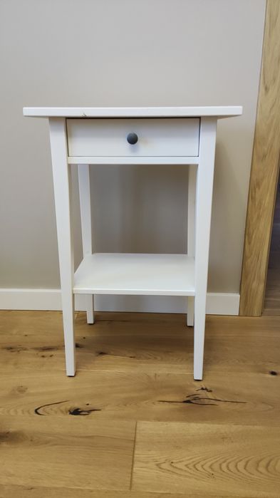 Ikea Hemnes stolik nocny biały