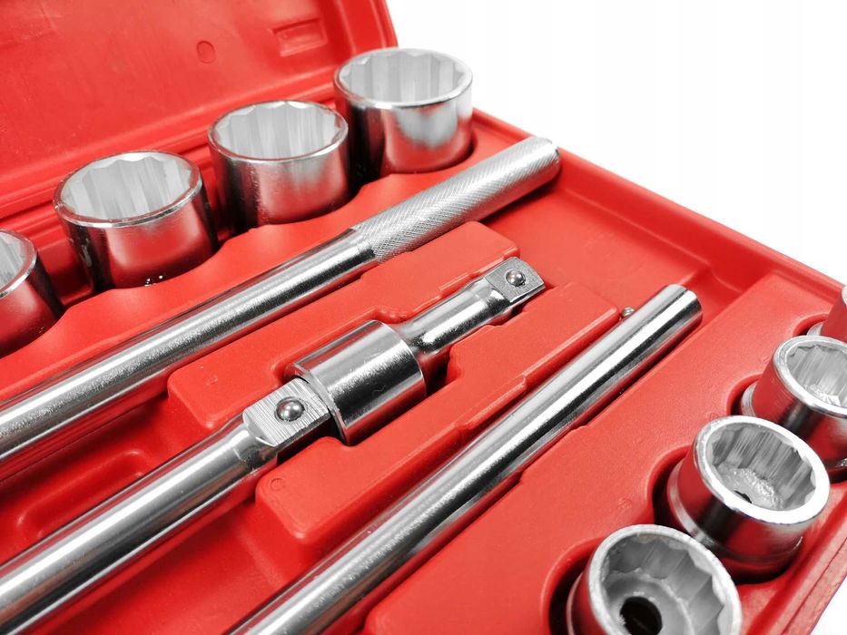 Набір великих торцевих головок MAR-POL 21шт | 3/4" | 19-50мм M58253