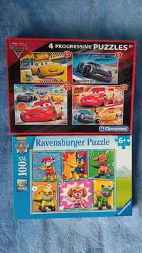 Nowe puzzle Auta, psi patrol +6 lat